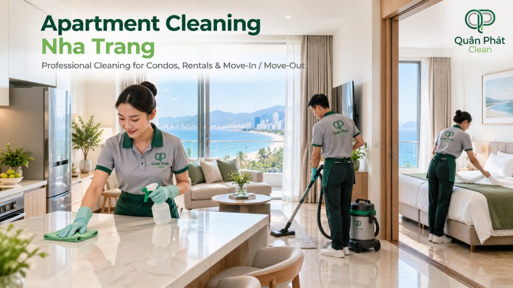 Professional apartment cleaning service in Nha Trang