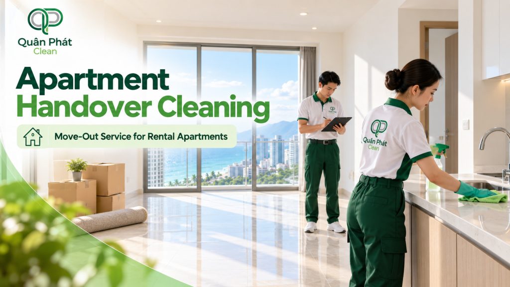 Apartment handover cleaning service in Nha Trang