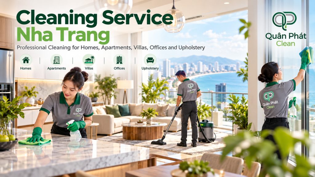 Cleaning service Nha Trang by Quân Phát Clean