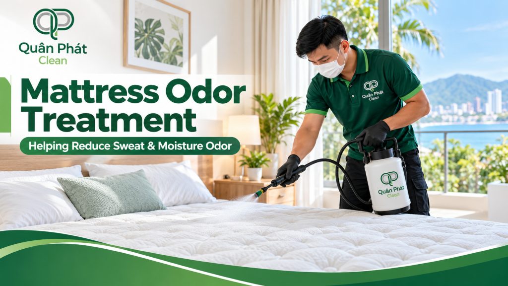 Mattress odor treatment service in Nha Trang