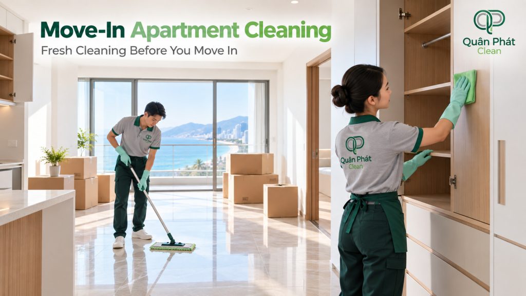 Move-in apartment cleaning service in Nha Trang