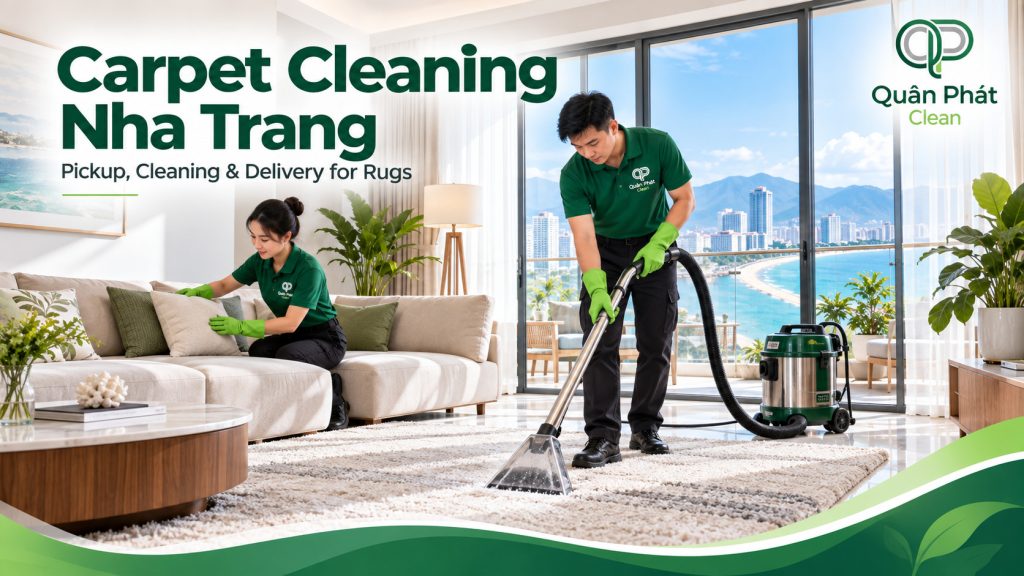 Professional Carpet Cleaning Nha Trang by Quân Phát Clean