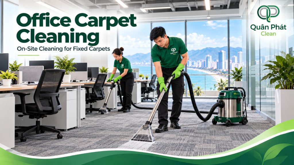 Office carpet cleaning service in Nha Trang