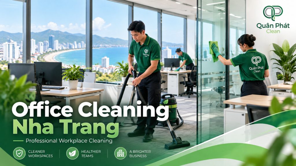 Office Cleaning Nha Trang by Quân Phát Clean